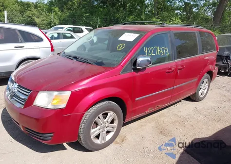 2008 Dodge Grand Caravan Sxt из США, поврежденный, VIN 2D8HN54X78R625328